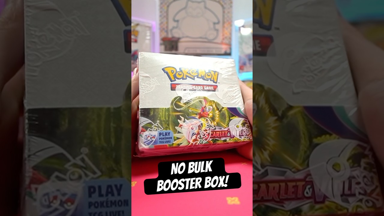 NO Bulk Pokemon Booster Box!  - YouTube
