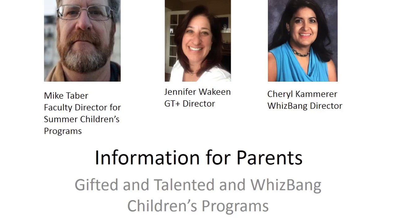 Colorado College Children's Programs Information Video YouTube