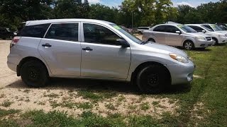 Athlete Statistics 2005 Toyota Matrix 5 Speed Review