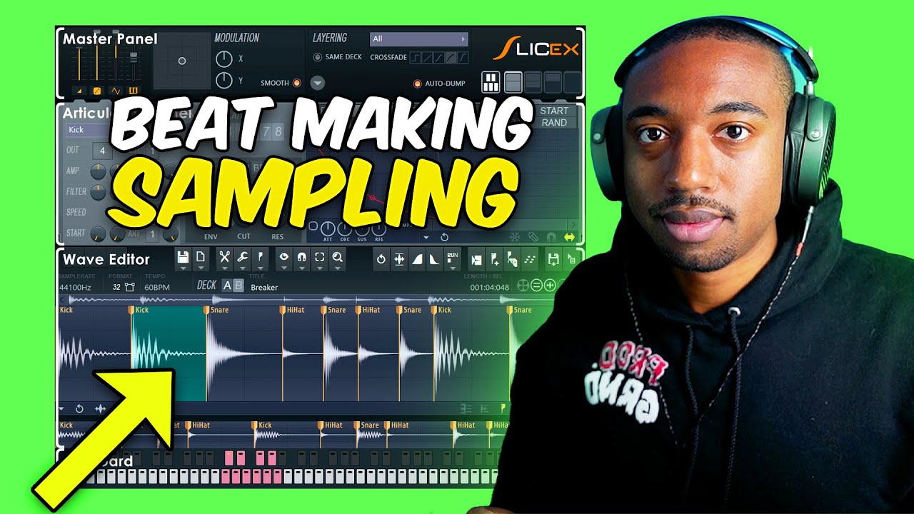 FL Studio Sample Beat Tutorial • How to Sample