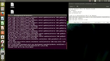 How To Install CPU-Z in Ubuntu 16.04