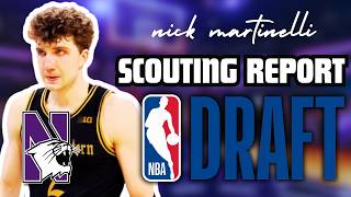 Nick Martinelli Scouting Report - Northwestern Forward NBA Draft Breakdown And Player Comparisons!
