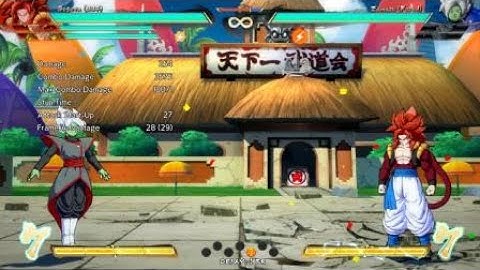 Dragon Ball FighterZ - SSJ4 Gogeta Guard Pressure