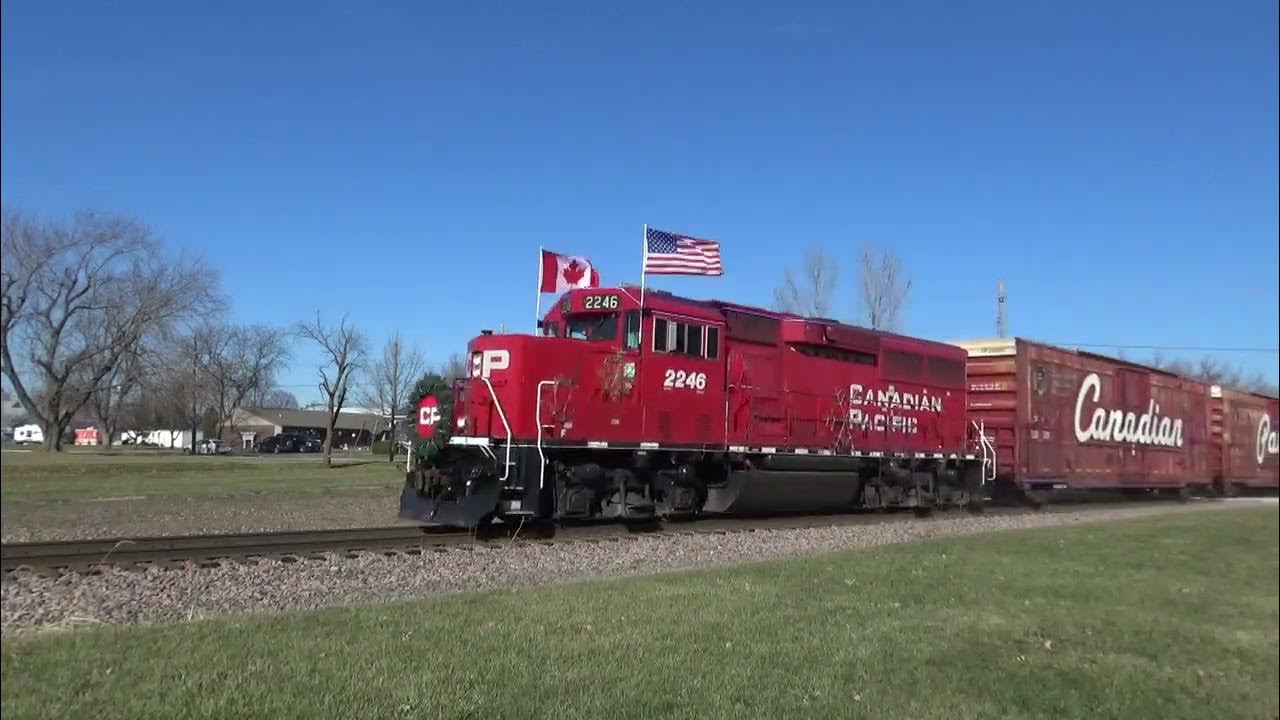 Canadian Pacific Holiday Train at Blakesburg, IA YouTube
