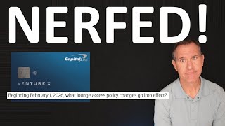 NERFED! Capital One Venture X Slashing Lounge Access! (Bad News In Luxury Travel Credit Cards)