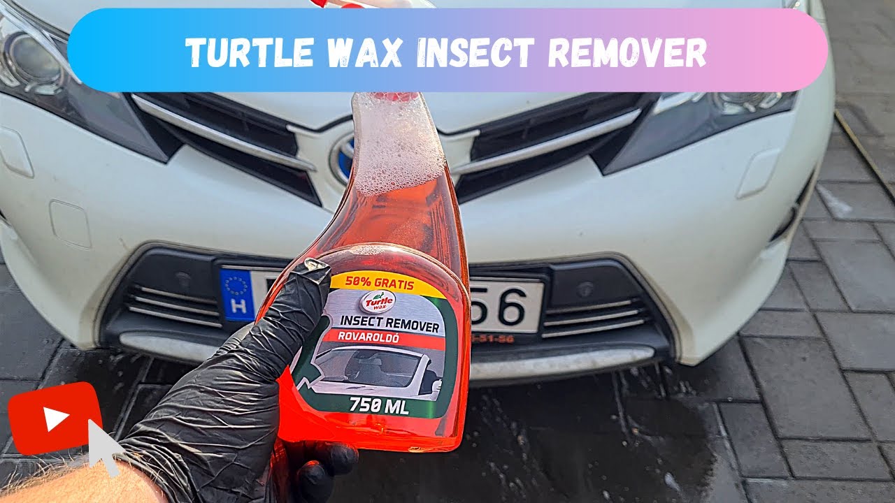 TurtleWax Bug & Tar Remover Test 