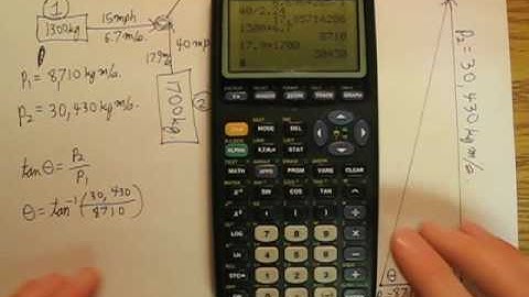 BMAPhysics 6i Analyzing inelastic two dimensional collisions.