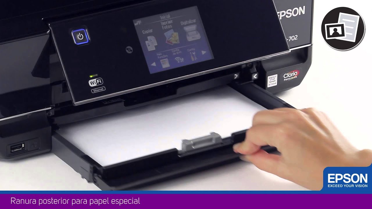 Impresora Multifuncional Epson Expression Premium XP-702 - YouTube