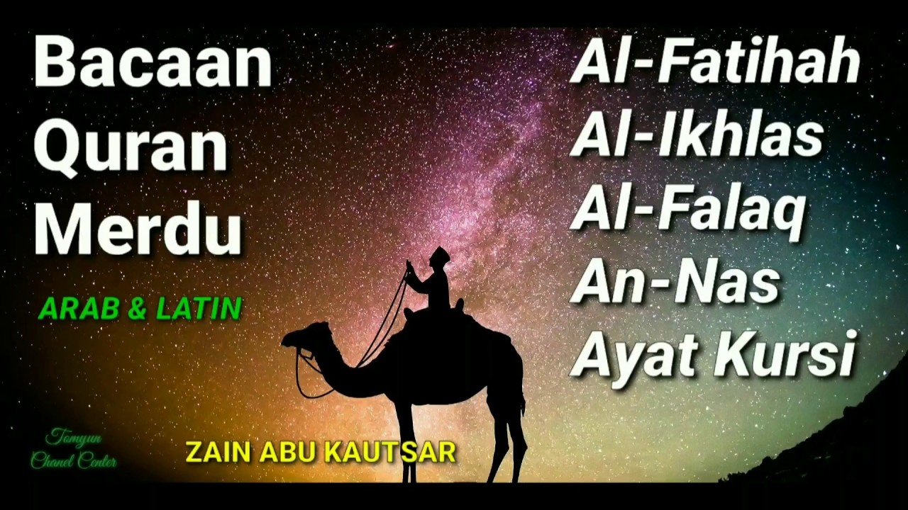 ∥ Mishary Rashid Alafasy ∥ 7X ∥ Al-Fatiha + Al-Ikhlas + Al-Falaq + An-Nas + Ayatul Kursi ∥