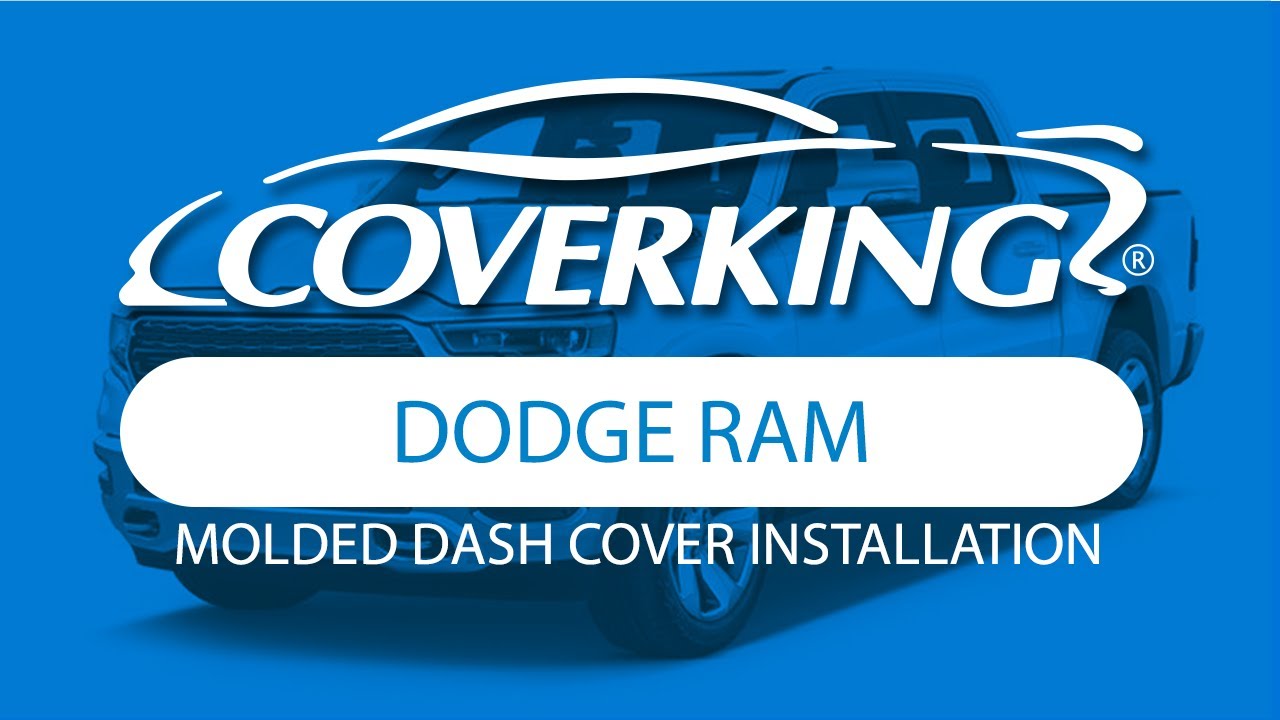 How to Install 2019-2022 Dodge RAM Custom Molded Dash Cover