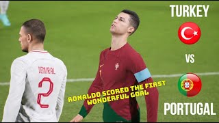 TURKEY - PORTUGAL. Ronaldo scored the first wonderful goal. eFootball 2024