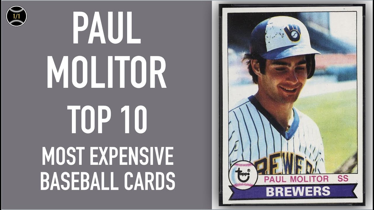 Paul Molitor: Top 10 Most Expensive Baseball Cards Sold on Ebay (November -  January 2019) - YouTube