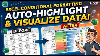 How to Auto-Highlight Data in Excel (Conditional Formatting Tricks)