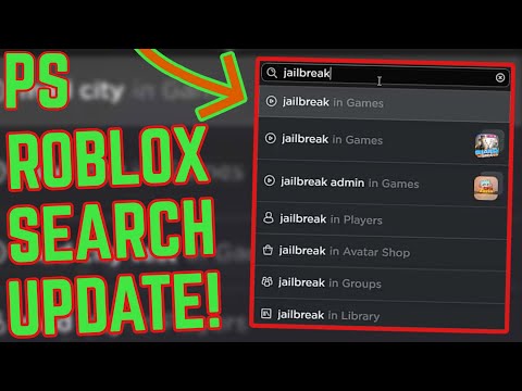 SEARCH* New Roblox Search Update! New Autocomplete Feature! 