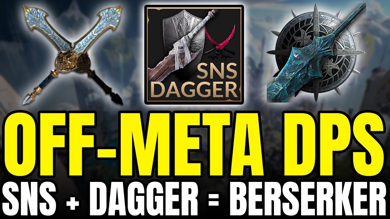 Этот нестандартный DPS-персонаж наносит огромный урон | Берсерк с мечом и кинжалом | Throne and L...