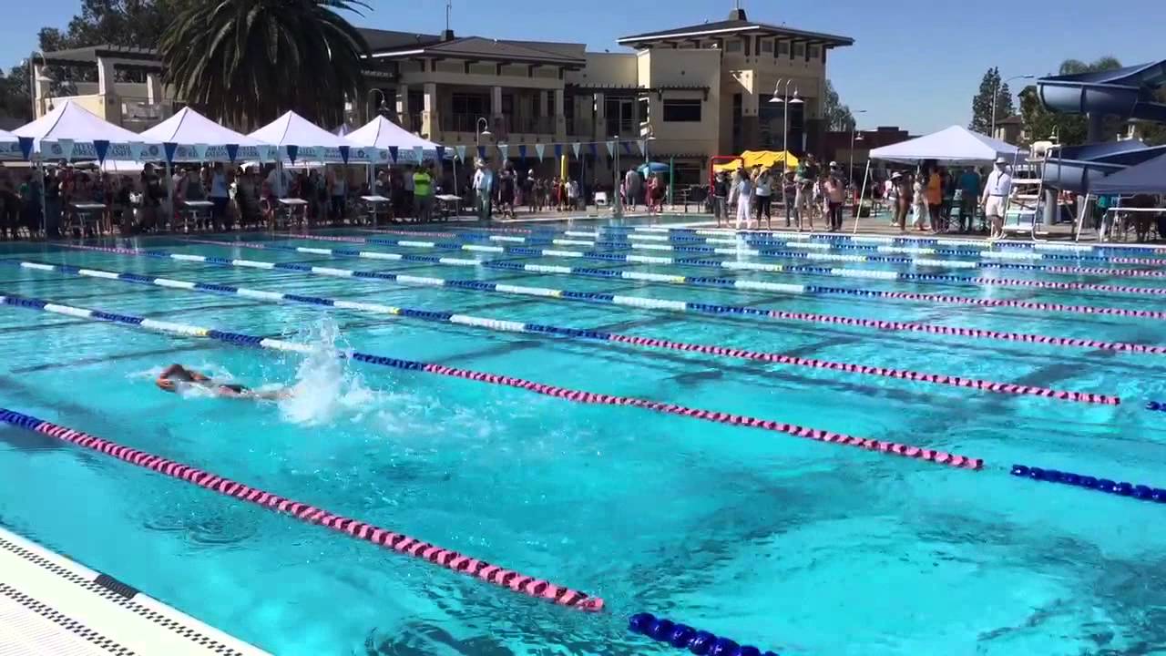 Jemma wins 100m Freestyle