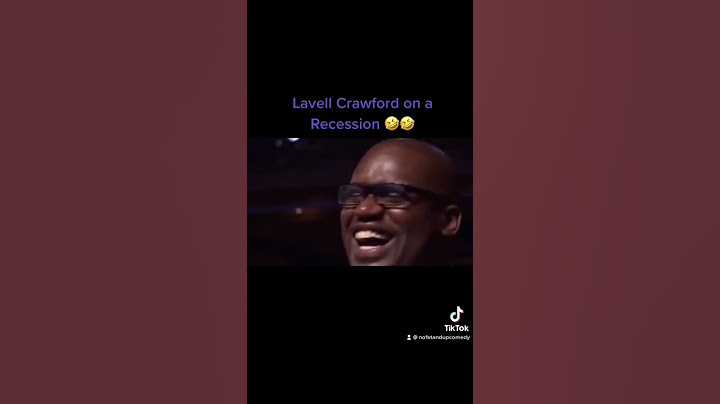 LAVELL CRAWFORD ON A RECESSION 🤣! #shorts #funny #comedy