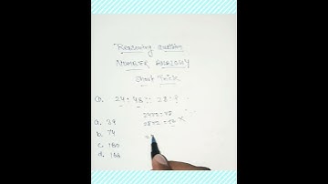 Reasoning Question | No. 21 | short tricks | #ssc #railway | basic #maths & #reasoning | #shorts