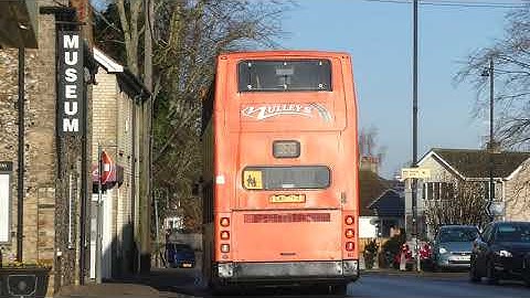 Mulleys Motorways Volvo B7TL Alexander ALX400 LW51ZHJ Route 355 at Mildenhall Bus Station