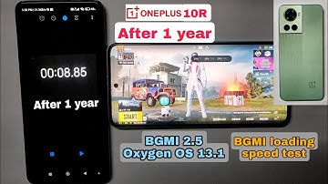 Oneplus 10r After 1 year BGMI loading #speedtest after Oxygen OS 13.1 update,Bgmi 2.5 update #viral
