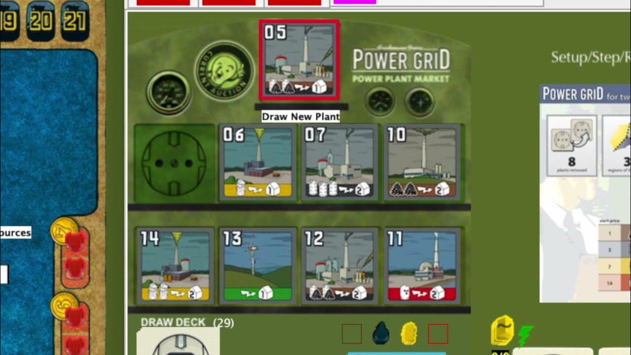 How to Use Vassal Power Grid v1 5 YouTube
