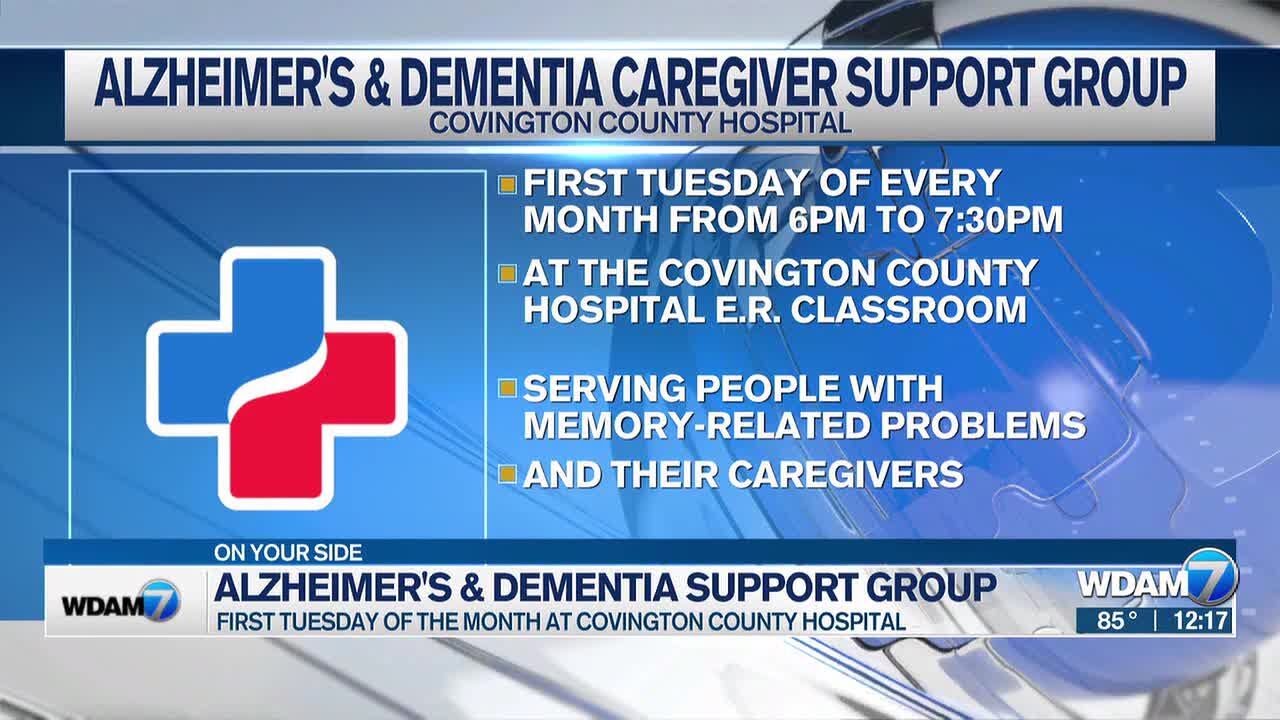Alzheimer’s and Dementia Caregiver Support Group available at Covington Co. Hospital