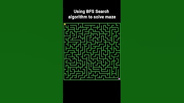 BFS Search Algorithm #shorts #algorithm #animation