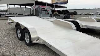 Aluma 82 Series Aluminum Tilt Deck Car Hauler Trailers