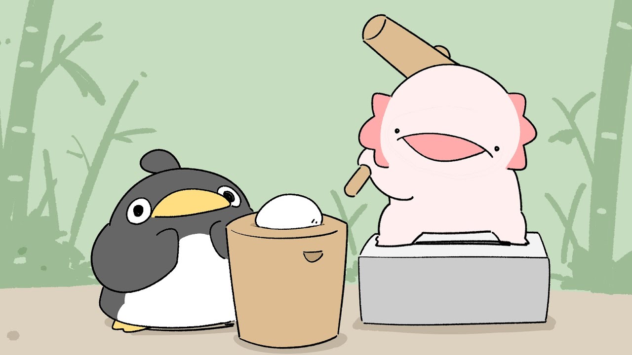 餅つきの無料イラスト 餅つき いらすとや
