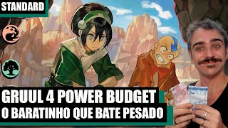 A FORÇA GRUUL SEM RARAS - Gruul 4 Power  Budget - MTG STANDARD AVATAR