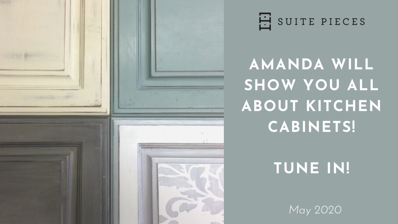 Facebook LIVE! Replay! All about Kitchen Cabinets with General Finishes  Milk Paint! 