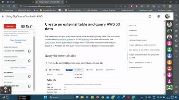 Using BigQuery Omni with AWS ||GSP1075 #googlecloud #bigquery
