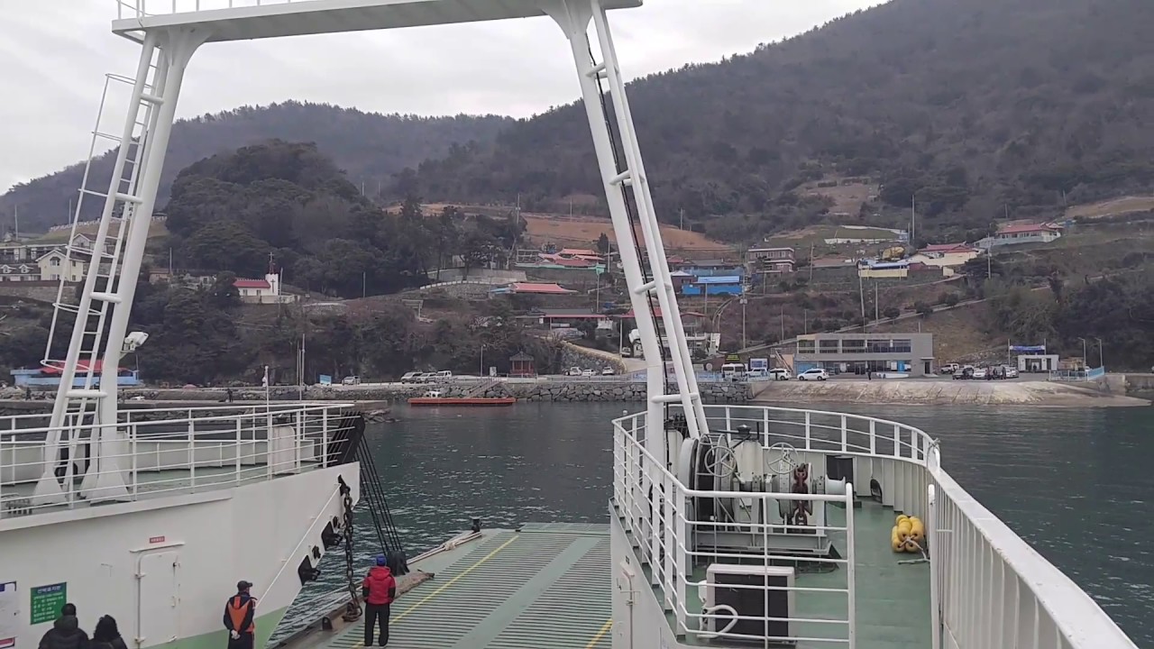 금오도 여천항 한림해운 - YouTube