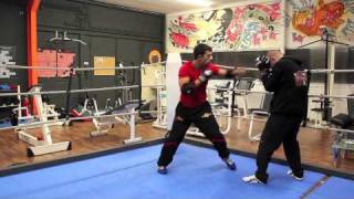 Ebmas Wing-Tzun Sifu Cengiz Düzgören - Freies Sparring Training