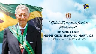 JISTV | Official Funeral Service for the Honourable Hugh Cecil Edmund Hart, OJ