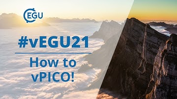 #vEGU21: How to vPICO!