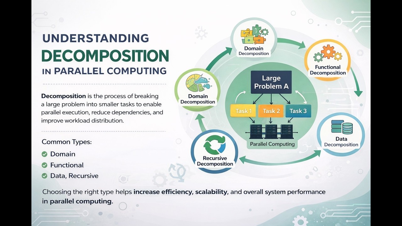 Preliminaries on Decomposition and Its Types in Parallel Algorithm Design Principles and Programming