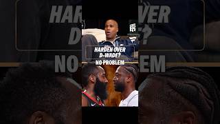 Harden vs Wade debate. Richard Jefferson Kendrick Perkins #basketball #Houston #miami #heatles James