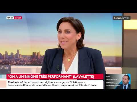 LAURE LAVALETTE: "Marine Le Pen has the stature of a head of state!" (France Info)