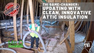 THI Game Changers: A Better, All-Natural Attic Insulation by Texas Home Improvement 1,175 views 1 year ago 3 minutes, 21 seconds