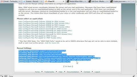 Learn - How to create Email Accounts in Cpanel (linux hosting) and Configure your Outlook Express