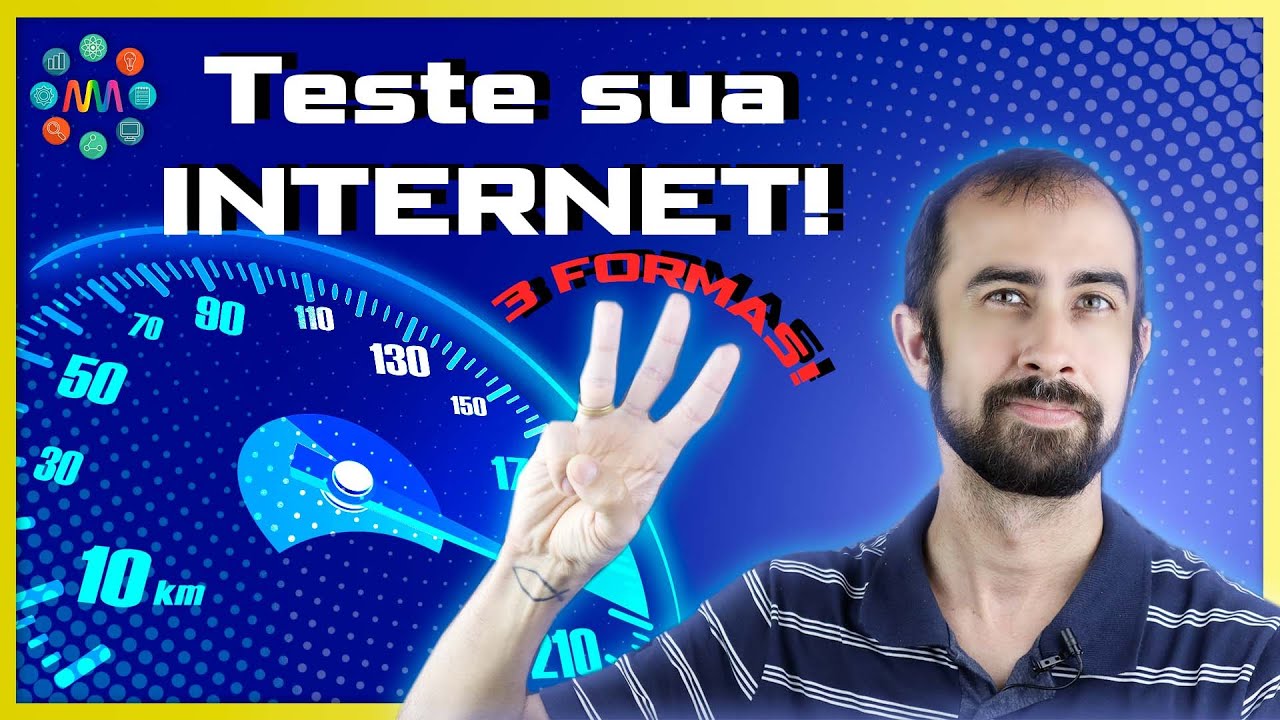 🚀COMO TESTAR A VELOCIDADE da sua INTERNET - Pelo PC ou celular. - YouTube
