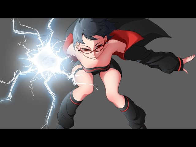 Uchiha Sarada Timeskip Fanart. 