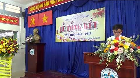 Lễ tổng kết năm học 2020-2021