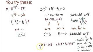 4-4 Solving Exponential and Logarithmic Equations