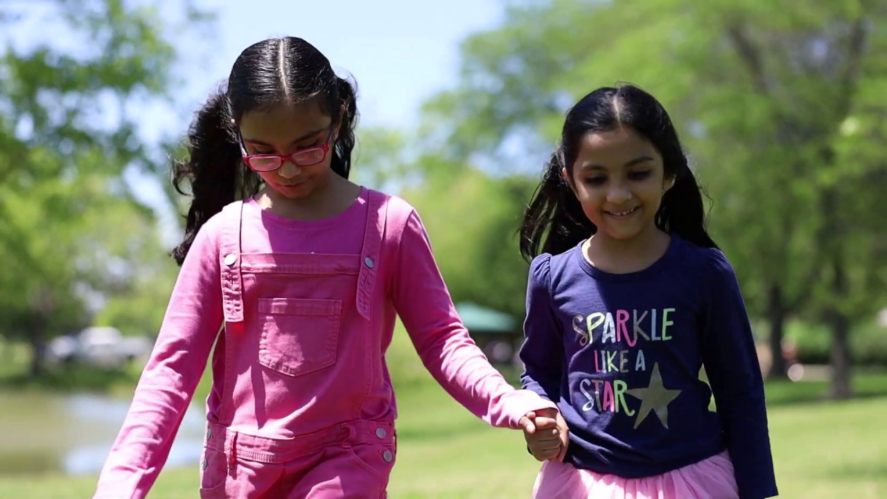 Having fun at the park on a beautiful sunny day!