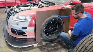 Audi Widebody Build - 3 (Widebody from Tape)