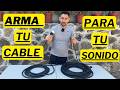 Como hacer Cable De Luz Para Equipo De Audio