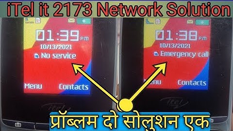 itel it2173 no service problem solution||itel mobile emergency call , itel2163 , itel2171, itel5026,