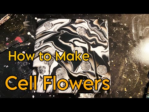 How to Paint Flowers with Cells